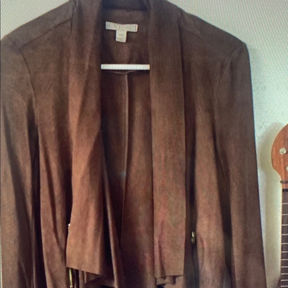 Brown Suede Women's Jacket